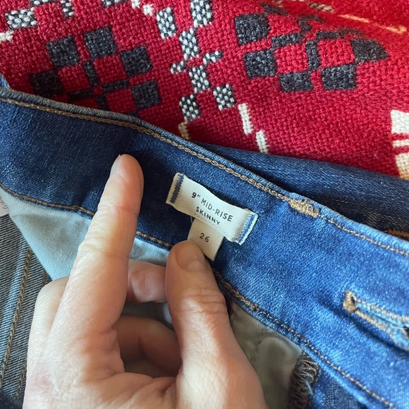 Madewell mid rise stretch skinny jeans - Picture 3 of 9